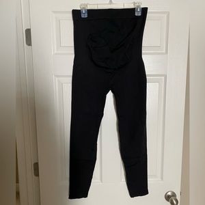 BLANQI Black Everyday Maternity Belly Support Leggings